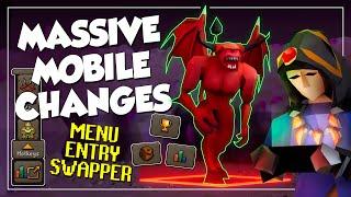 OSRS Mobile Changed Forever (Menu Entry Swapper Fix)