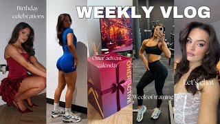 A BIG WEEKLY VLOG | week of training, birthday celebrations, girly chats & Oner advent calendar!