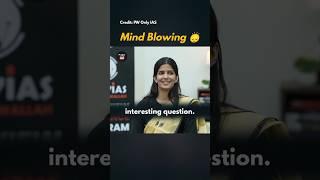 Mind Blowing ‍↕️ UPSC Interview | IAS Mock Interview