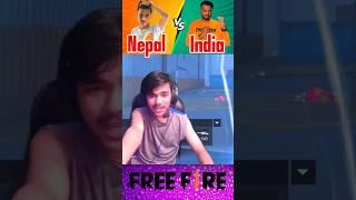 Indian Youtuber Nayan bhai Vs Nepali Youtuber Laka Gaming  #shorts #short #today #viral #ashortday