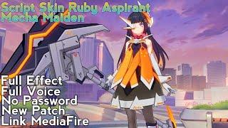 Script Skin Ruby Aspirant | Full Effect | Full Voice | No Password | New Patch | Link MediaFire |