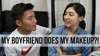 EX Boyfriend does my makeup?! 前男友幫我化妝｜CindyH