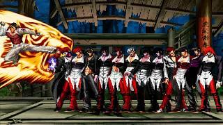 [KOF Mugen] ロバート・カイザー vs スーパー八神庵チーム