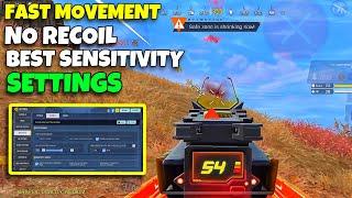 FAST MOVEMENT + NO RECOIL | BEST SENSITIVITY FOR COD MOBILE | CODM SENSITIVITY SETTINGS