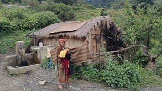 Organic Nepali Mountain Village Life | Pour But Very Happy Rural Village People | Daily Activities