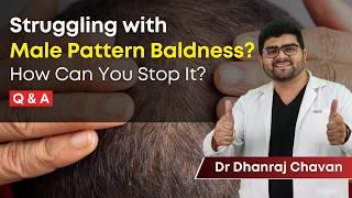 19 की उम्र में Hair Fall को कैसे रोकें? | Is Your Hair Loss Treatable? Q&A | HairMD, Pune