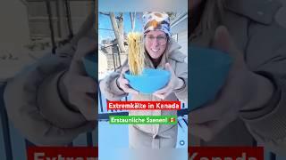 ️ Extremkälte in #Kanada – Erstaunliche Szenen!  #natur #nature #schnee #wetter