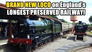 BRAND NEW LOCO on England's LONGEST PRESERVED LINE! | 6880 'Betton Grange' INAUGURAL RUN on the WSR!