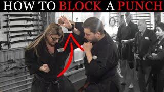 HOW TO BLOCK A PUNCH TO THE HEAD IN A FIGHT  Fighting Techniques - Jujitsu, Karate, Taijutsu