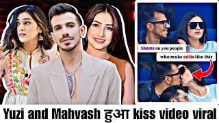 Yuzvendra Chahal और RJ Mahvash का match के दौरान का Kiss video viral | kiss viral