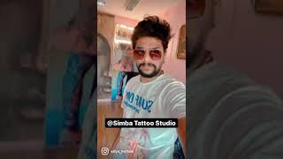 SIMBA Tattoo Studio #shorts #short #youtube #subscribe #uppal