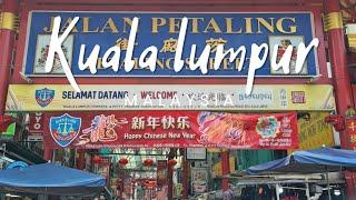 Petaling street in Kuala Lumpur. Malaysia 2024