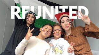 Reunited with my bestie | took her kids to a rally for Palestine 🫶