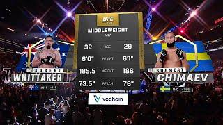 Robert Whittaker VS. Khamzat Chimaev Full Fight Live Stream HD | 2024