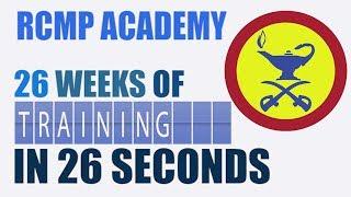 RCMP Academy: 26 Weeks of Training in 26 Seconds