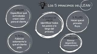 Herramientas de Mejora Continua:  Filosofía Lean