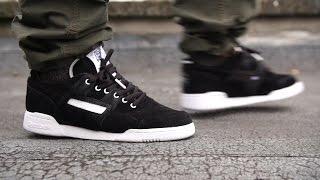 REEBOK CLASSICS x FOOTPATROL WORKOUT LO PLUS BLACKBUCK