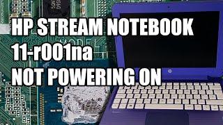 HP Stream Notebook 11-r001na Not Powering On