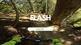 Flash Level Red 2024 Bikepark Chatel France  Portes Du Soleil Full Run POV RAW