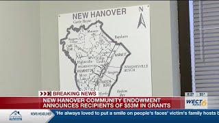 New Hanover Community Endowment reveals local recipients of $53 million in grants