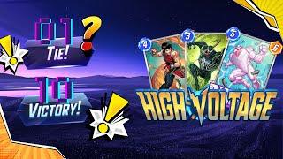 VENOM DOMINATES! 10 Wins & 1 Tie in High Voltage Event – Marvel Snap (No Skip)