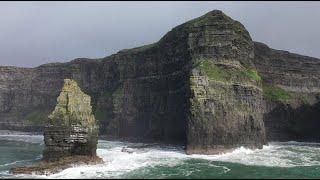 Cliffs of Moher by drone in 4k- County Clare, Ireland 2019