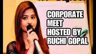 Anchor Ruchi Gopal - Bosch Customer Meet 2017 | Best Corporate Anchor