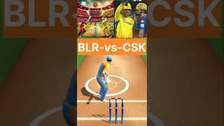 BLR vs CSK #msdhoni #viratkoli #csk #blr
