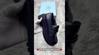 2024 Christmas Gift Real VS Fake PRADA Loafer unboxing