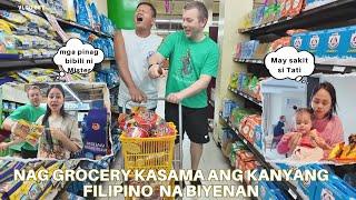 NAGKASAKIT ANAK NAMIN NAG GROCERY SILA AT MGA PINAGBIBILI NI MISTER DITO SA PINAS