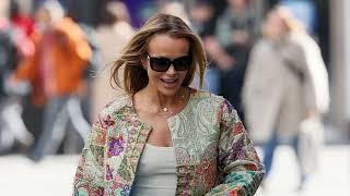 Amanda Holden spotted at Heart radio in London