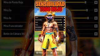  La MEJOR SENSIBILIDAD para DAR TODO ROJO en la NUEVA ACTUALIZACIÓN de FREE FIRE 2025
