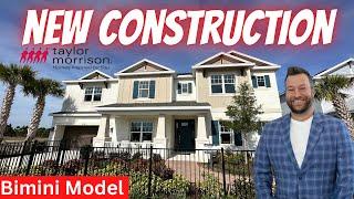 Inside Taylor Morrison Bimini Model in Wesley Chapel Florida River Landing Community New Homes