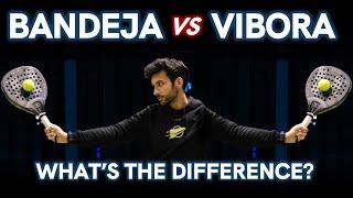 BANDEJA VS VIBORA: WHAT ARE THE DIFFERENCES?