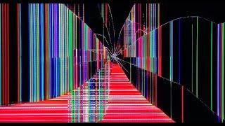 Broken TV Screen effect REAL motion & electric shorts