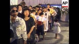 TAIWAN: FUNERAL OF TERESA TENG HELD