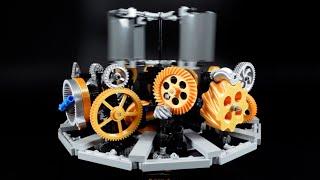 Wind Powered Lego Gear Machine