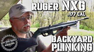 Ruger NXG - Backyard Plinking