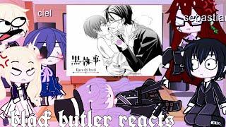 ༻Black Butler Character's ️React to Tiktok's,AMV'S,and,stuffpart one?༺