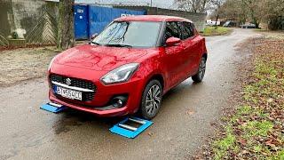 Suzuki Swift 4x4 Allgrip Test on Rollers- CarCaine