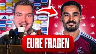 GÜNDOGAN COMEBACK beim FCN?! EURE FRAGEN bei der PK!! Nürnberg Karriere #2