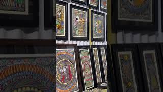 Paintings at an exhibition in Chennai India #travel #indian #india #indianpainting #indianpainters