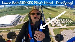 Ultralight Pilot Gets HIT in the Head (Mid-Flight)