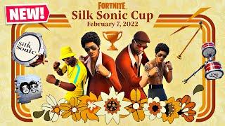 Unlocking BRUNO MARS Early!! SILK SONIC CUP! (Fortnite)