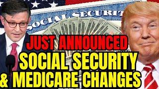 NEW Social Security Benefits Just Announced Medicare Medicaid SSA SSDI SSI Payments 2025 Update