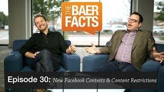 New Facebook Contests and Content Restrictions