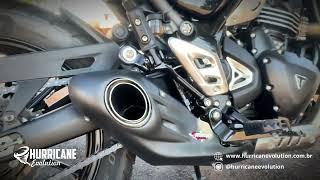 Escapamento Esportivo Triumph Scrambler 400x Bico Hurrimade Evolution - HURRICANE EVOLUTION EXHAUST