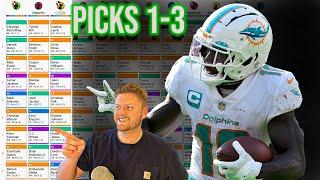 The Best 2024 Fantasy Football Draft Strategy (Picks 1, 2 & 3)