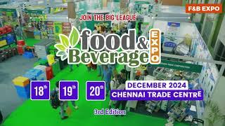 Food and Beverage Expo in Chennai | Event of Food & Beverage Processing | Food Processing Expo