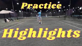 Tennis Practice Highlights | The Sebastian Show